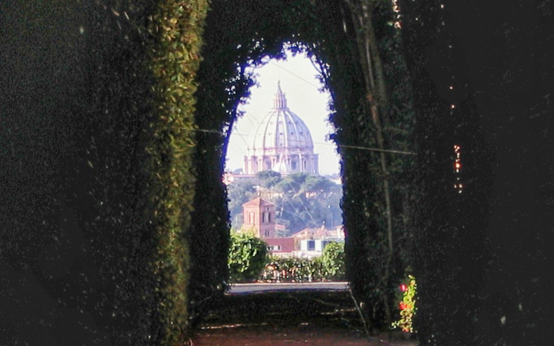 Roma – Il buco della serratura