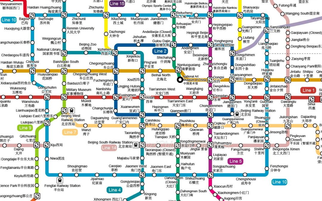 Pechino – Come spostarsi in metropolitana