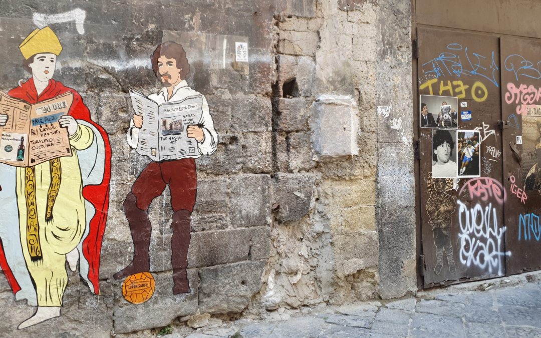 Napoli – I murales del centro storico