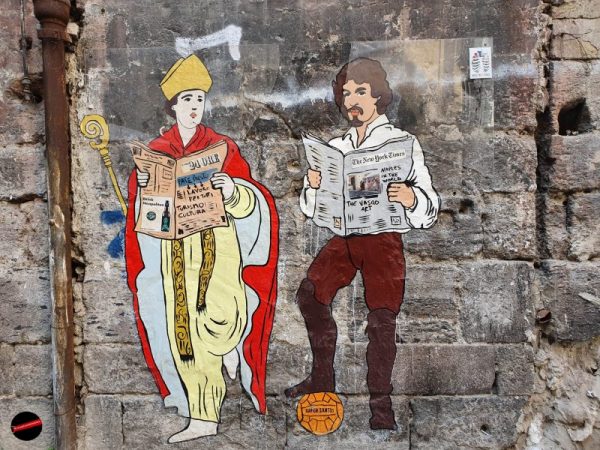 Napoli – I murales del Centro Storico